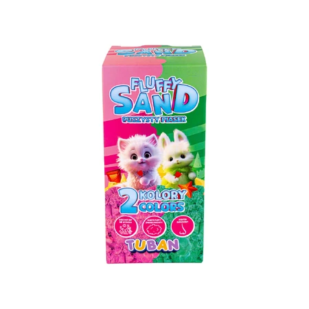 Pufos Sand Set - pink and green