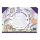 Mapa con 3 carteles para colorear Aves, Djeco