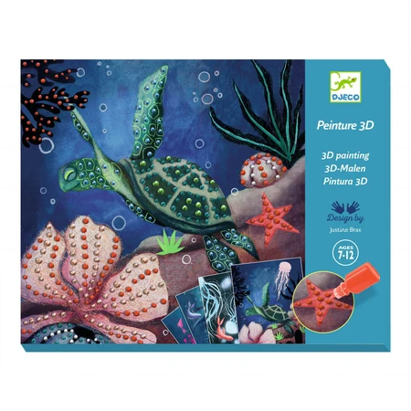 Abysses 3D painting workshop, Djeco