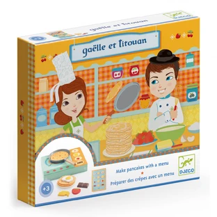 Gaelle y Titouan, juego de crepes Djeco
