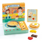 Gaelle y Titouan, juego de crepes Djeco