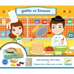Gaelle y Titouan, juego de crepes Djeco