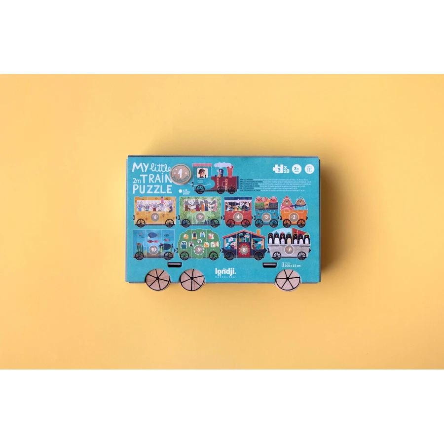 Puzzel Mijn trein, Londji
