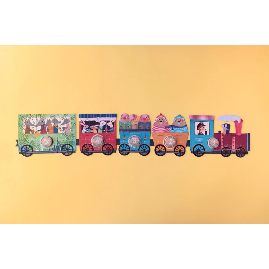 Puzzel Mijn trein, Londji