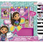 Juego de bricolaje My Diamond Diary, Casa de muñecas de Gabby, Totum