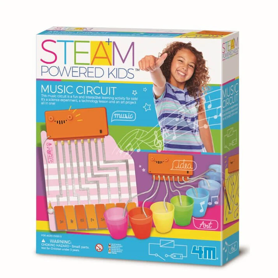 Kit scientifico del circuito musicale, STEAM Kids