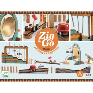 Zig and Go Djeco, set pour les chemins de construction, Musique