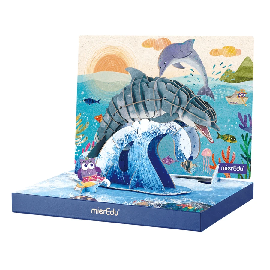 3D Puzzle ECO - Dolphin with big snout (deluxe)