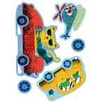 Greeting card shaving and card making set - Cars