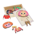 Jade wooden jigsaw puzzle