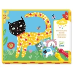 Set creativo Djeco, Baby dibuja con lunares