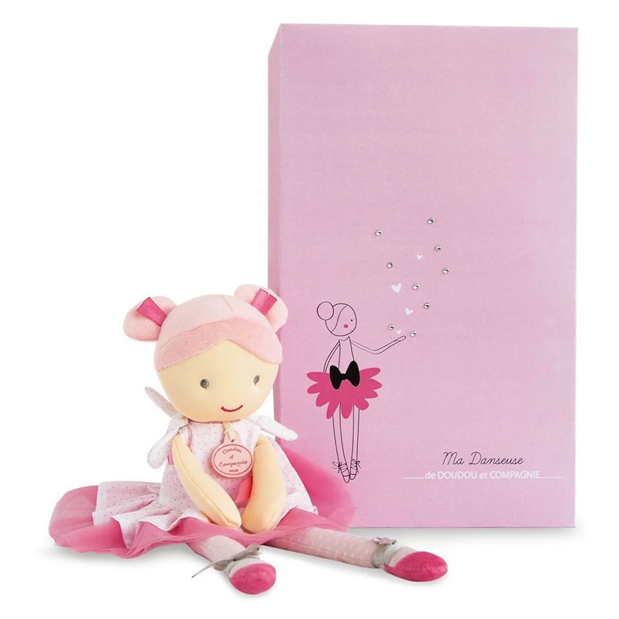 Danseuse en peluche - Lily Rose, 36 cm, rose