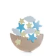 Moon balance game with stars and nuns