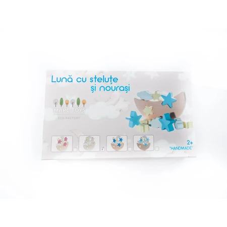 Moon balance game with stars and nuns