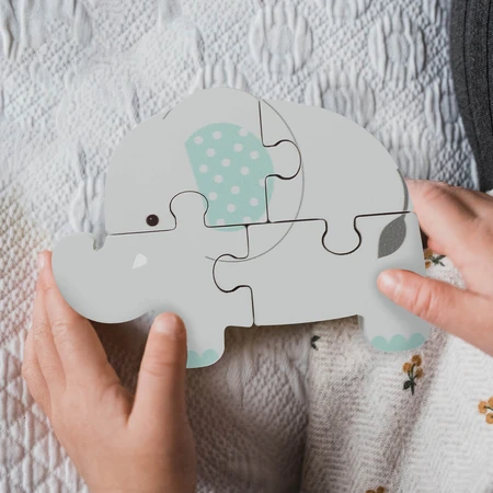 Wooden elephant puzzle, Orange Tree Toys
