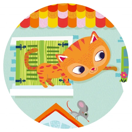 Puzzle Djeco Playful cats