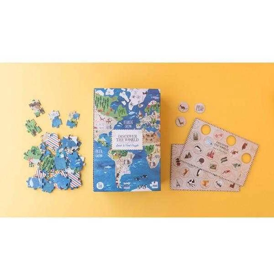 Puzzle Londji, Discover the world