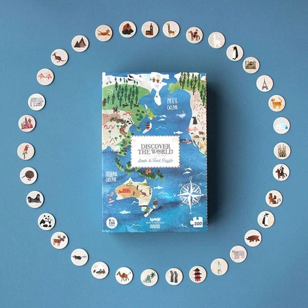 Puzzle Londji, Discover the world