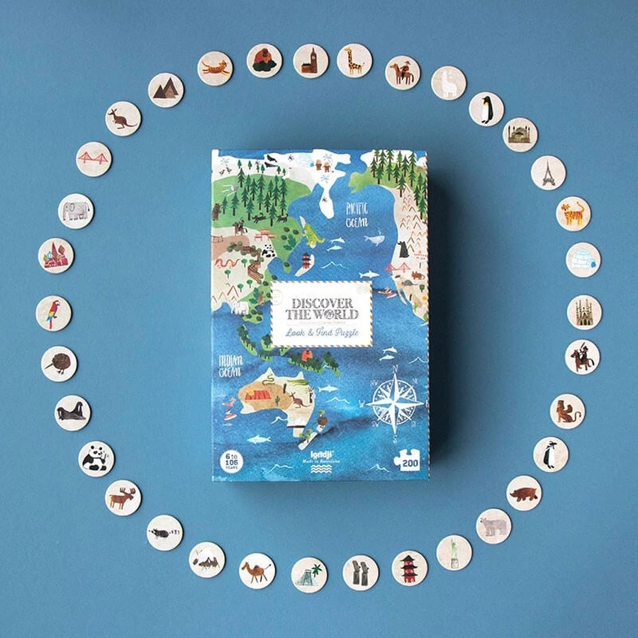 Puzzle Londji, Discover the world