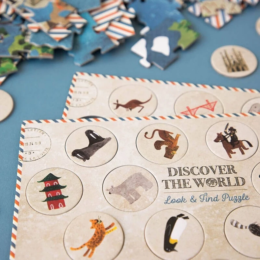 Puzzle Londji, Discover the world