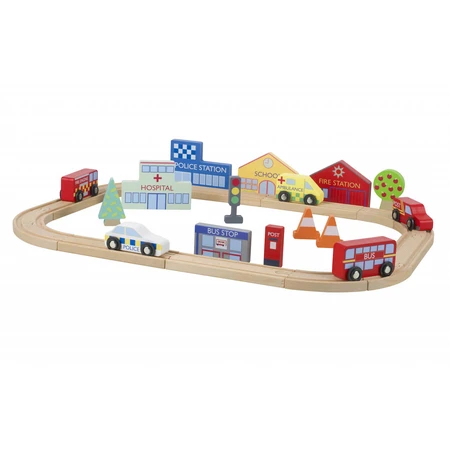Commercial Vehicles Circuit, Orange Tree Toys