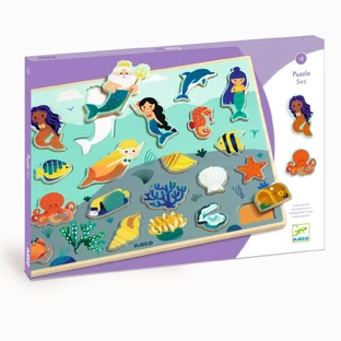 Ocean Wooden Puzzle, Djeco