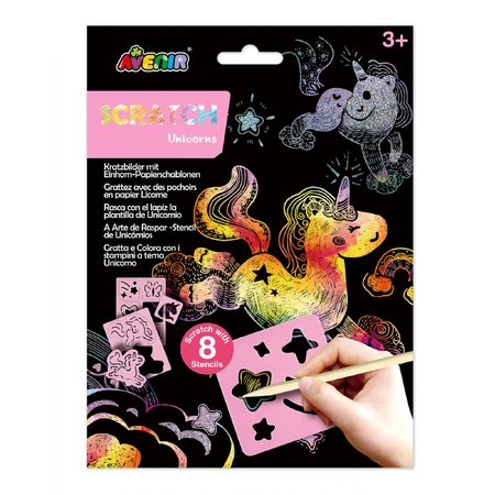 Shaving set with clogs - Unicorns