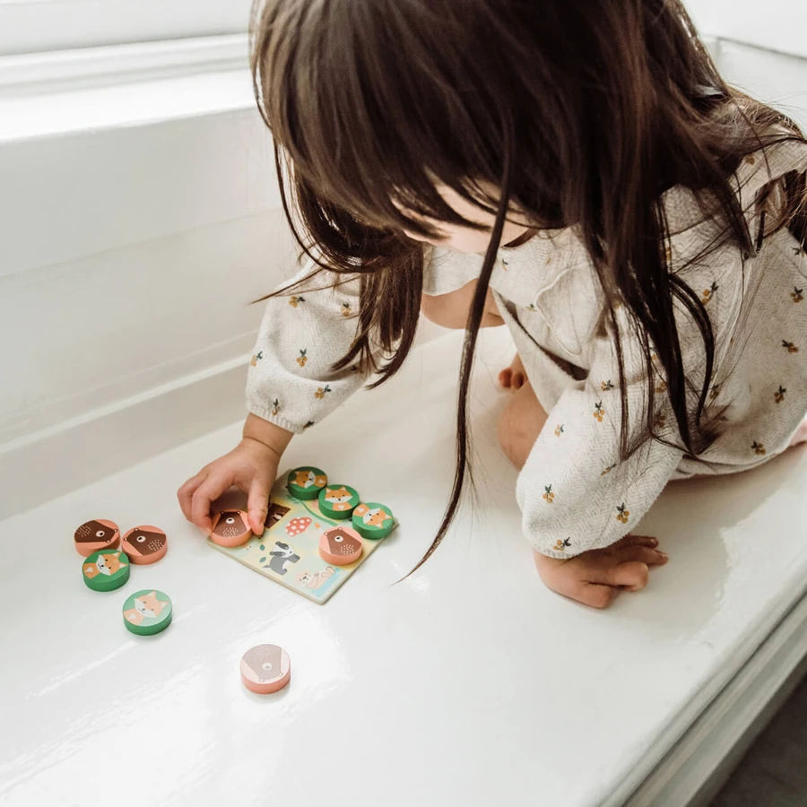 Houten tic tac toe spel, Oranjeboom Speelgoed
