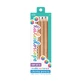 Kaleidoscope multicolored pencils, set of 6
