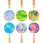 Caleidoscoop veelkleurige potloden, set van 6
