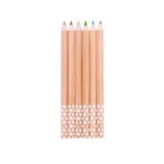 Caleidoscoop veelkleurige potloden, set van 6