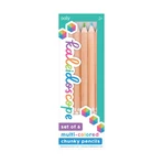 Caleidoscoop veelkleurige potloden, set van 6