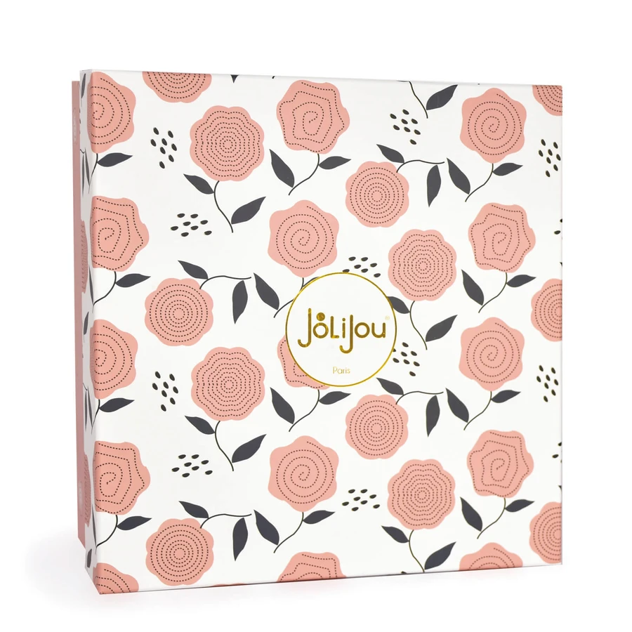 Eva pop, 30 cm, textiel, roze