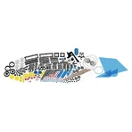 STEM kit The Big Engineering Set, Gigo Toys