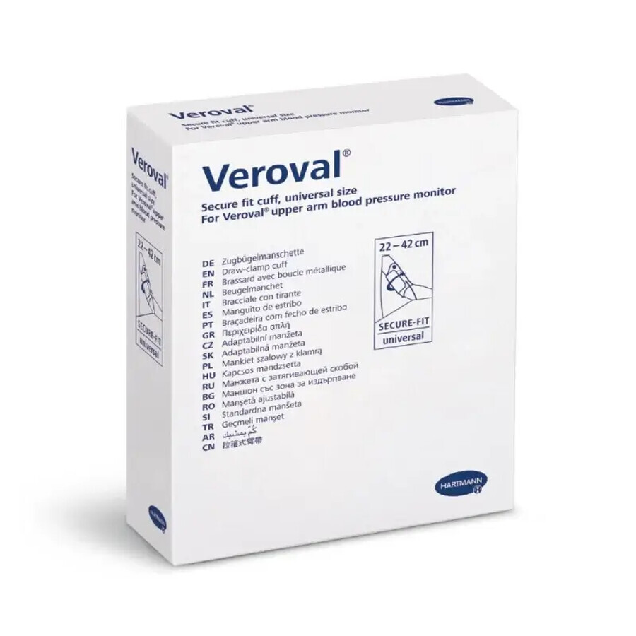 HartMann Veroval manseta tensiometru duo control universala, 925535