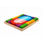 Juego hecho a mano, constructor de madera Big Ark