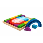 Juego hecho a mano, constructor de madera Big Ark
