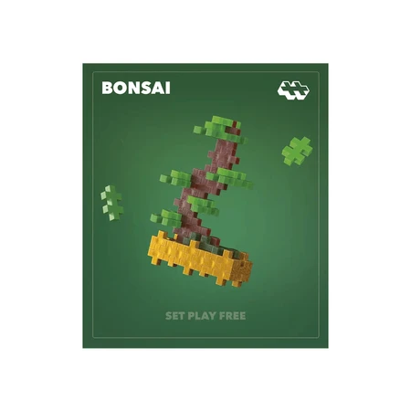 Construction set Plus-Plus, PLANTS - Bonsai green