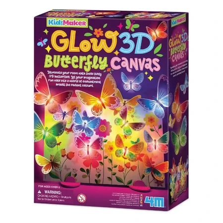 Creative set - 3D butterfly light panel - KidzMaker