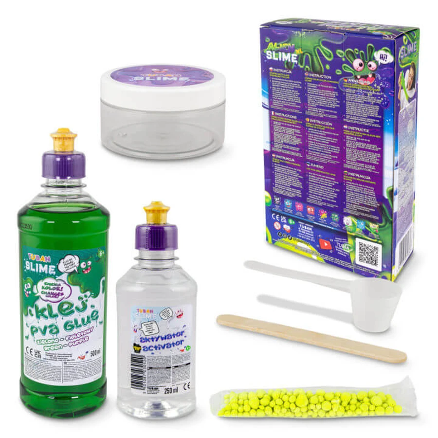 DIY experiment set SLIME - ALIEN XL