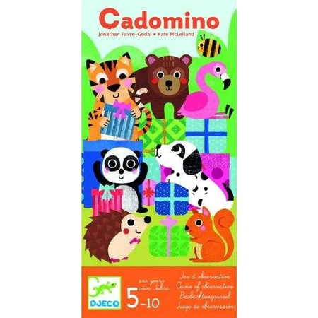 Cadomino board game Djeco