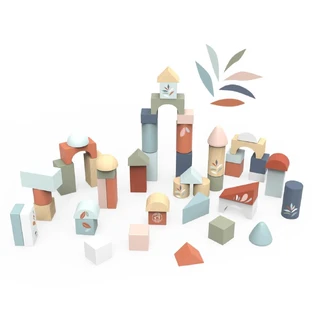 Lot de 50 cubes de construction, Speedy Monkey
