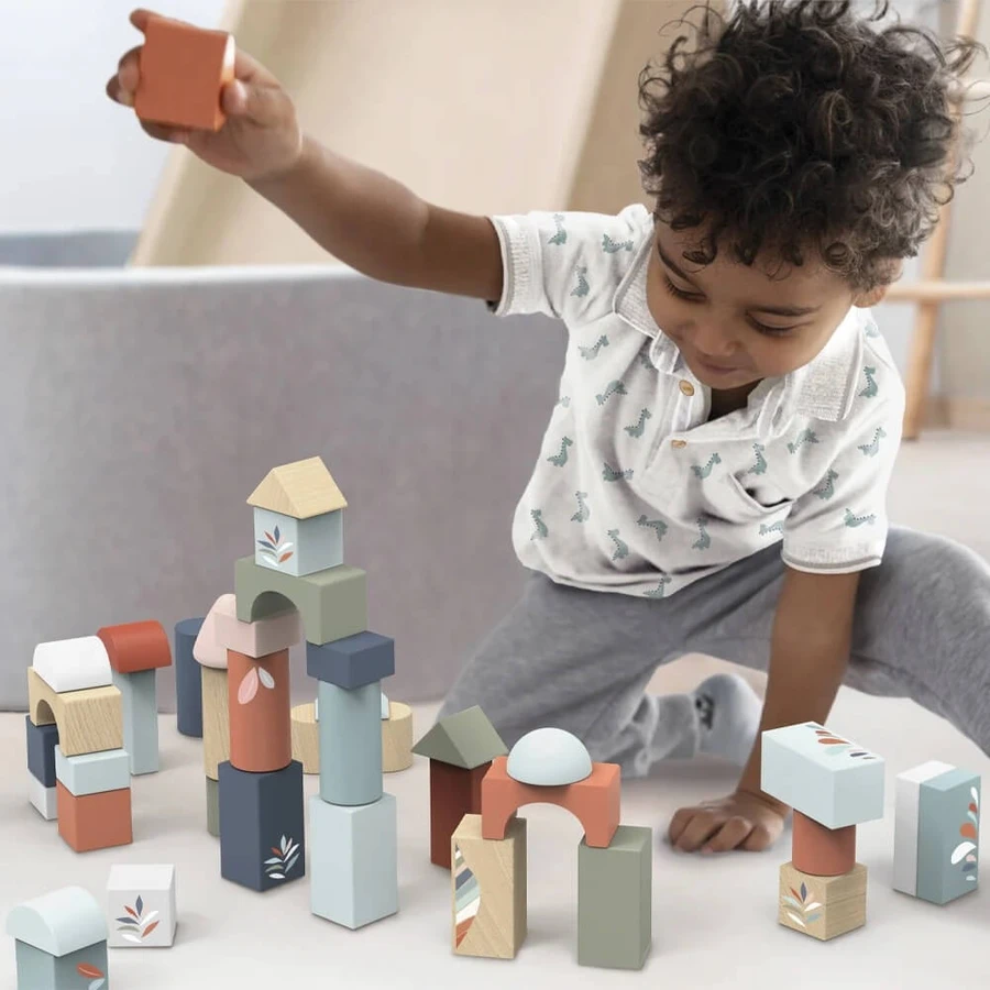 Lot de 50 cubes de construction, Speedy Monkey