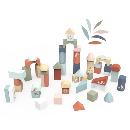 Lot de 50 cubes de construction, Speedy Monkey