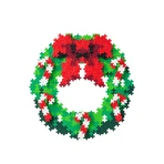 Plus-Plus-Bausatz, 500 Kleinteile, Weihnachtskranz