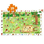 Beobachtungspuzzle Little Friends Garden, Djeco
