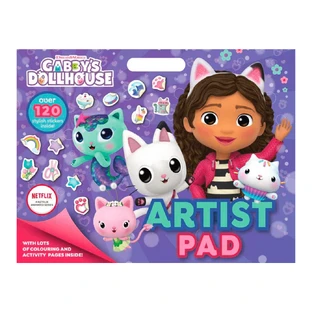 Notitieboekje voor kleine kunstenaars Gabby's poppenhuis