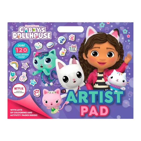 Notitieboekje voor kleine kunstenaars Gabby's poppenhuis