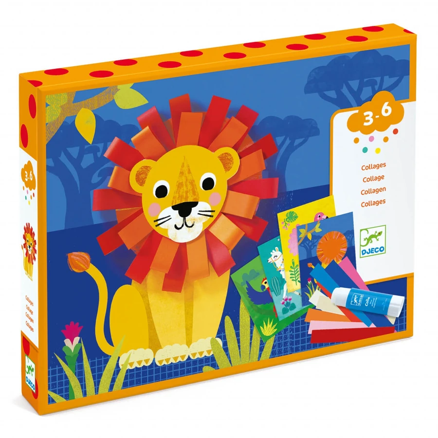 Djeco creative workshop, Animals with loops