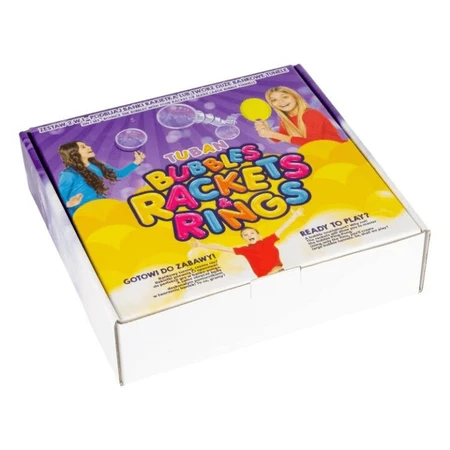 Set de Globos Gigantes de Jabón - Cohetes y Anillos + solución
